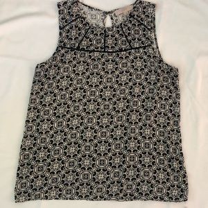 Black and white Tank